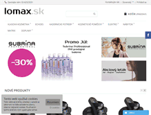 Tablet Screenshot of lomax.sk