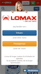 Mobile Screenshot of lomax.dk